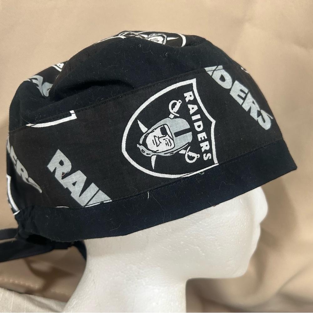 Sports: Raiders men’s scrub cap